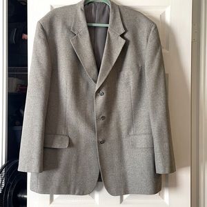 Trieste gray wool/silk sport coat.